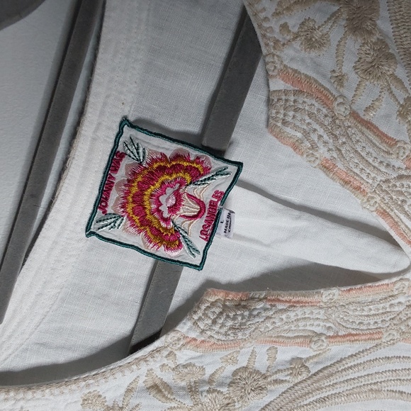 Johnny Was  Abigail Easy Linen Tunic Dress size Large - Picture 3 of 11